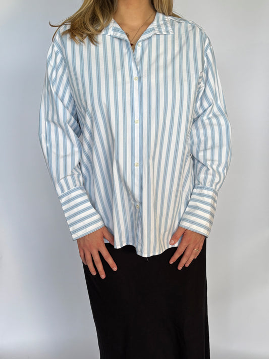 Frame Stripped Button Up - 12