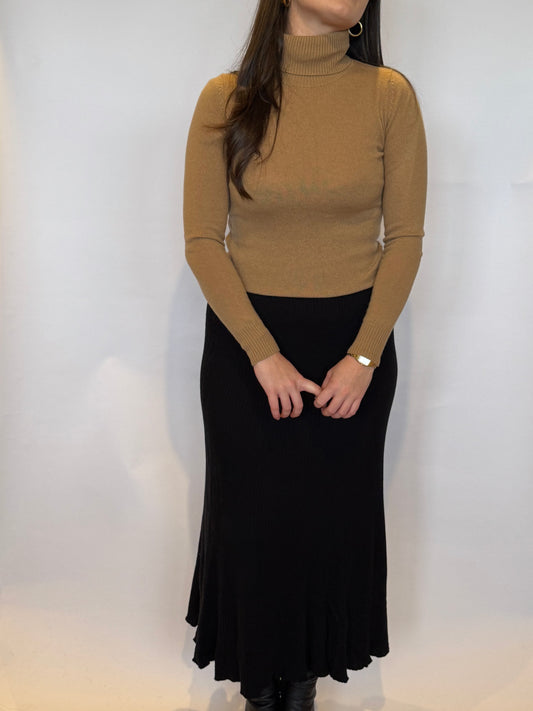 Marle Cotton & Wool Skirt - 10