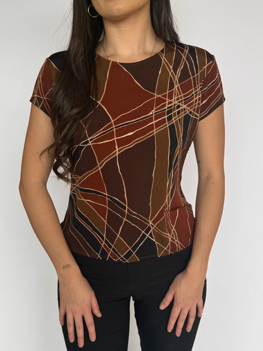 Y2K Abstract Tee - 8