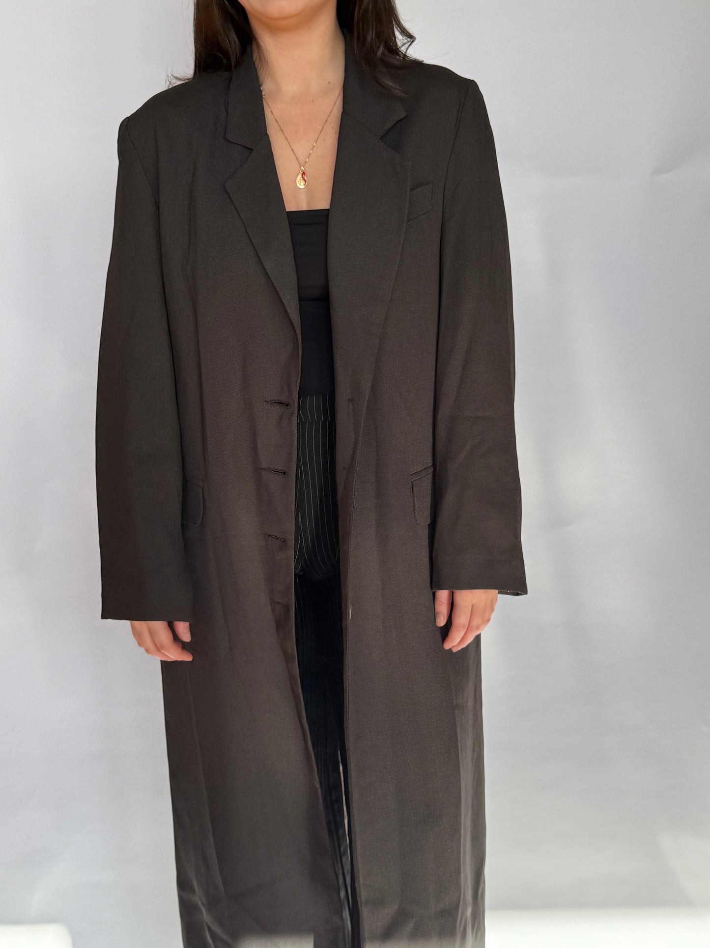 Vintage Khaki Duster - 10