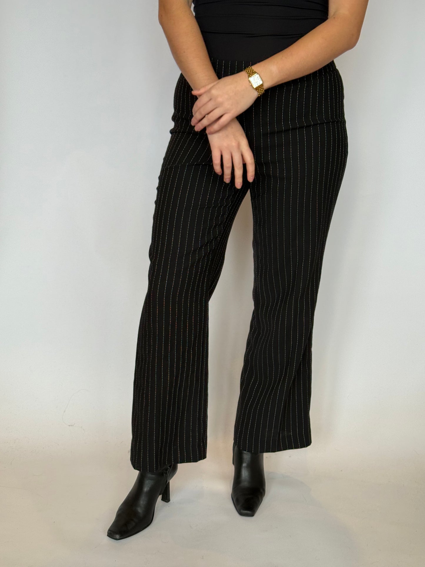 AC Pinstripe Wool Pants - 10