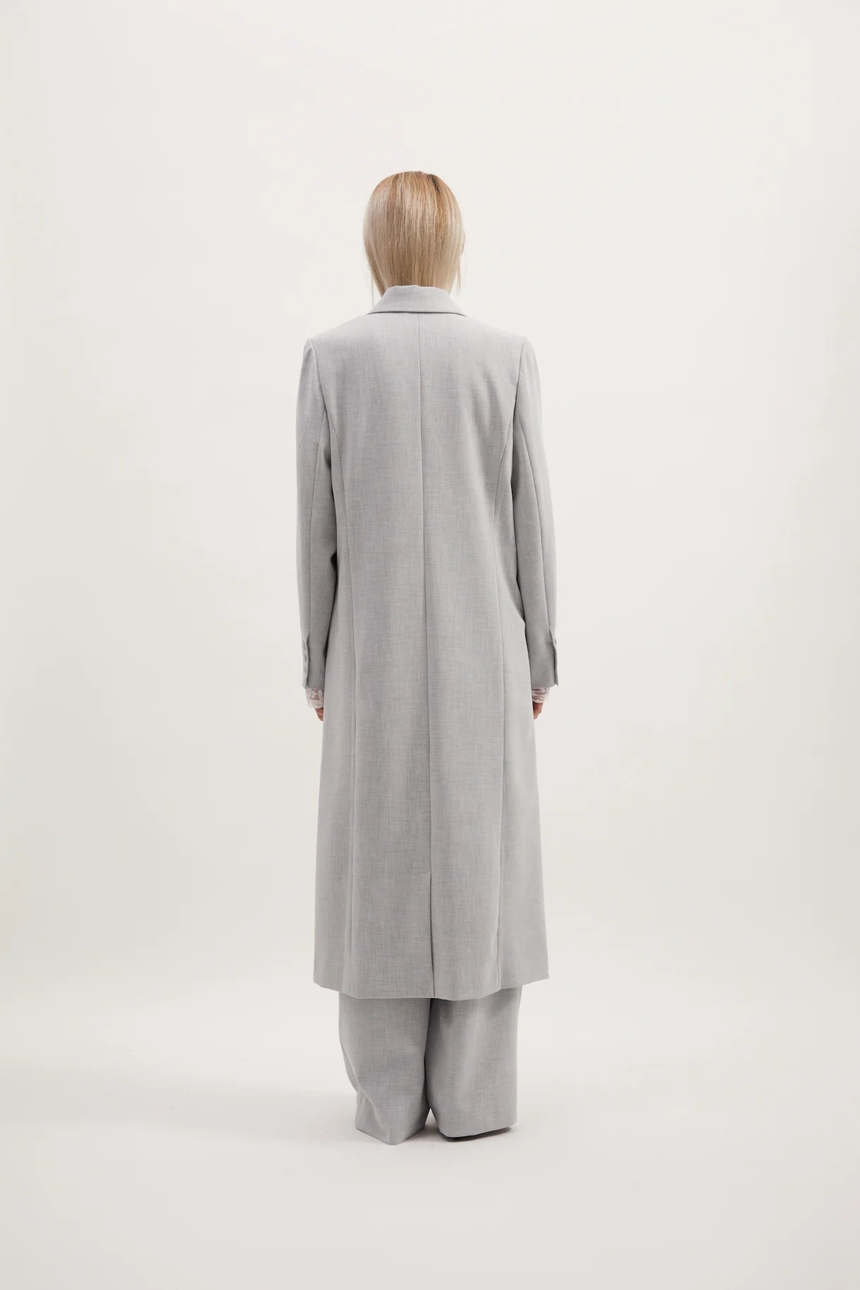 Remain Grey Overcoat - 6-8