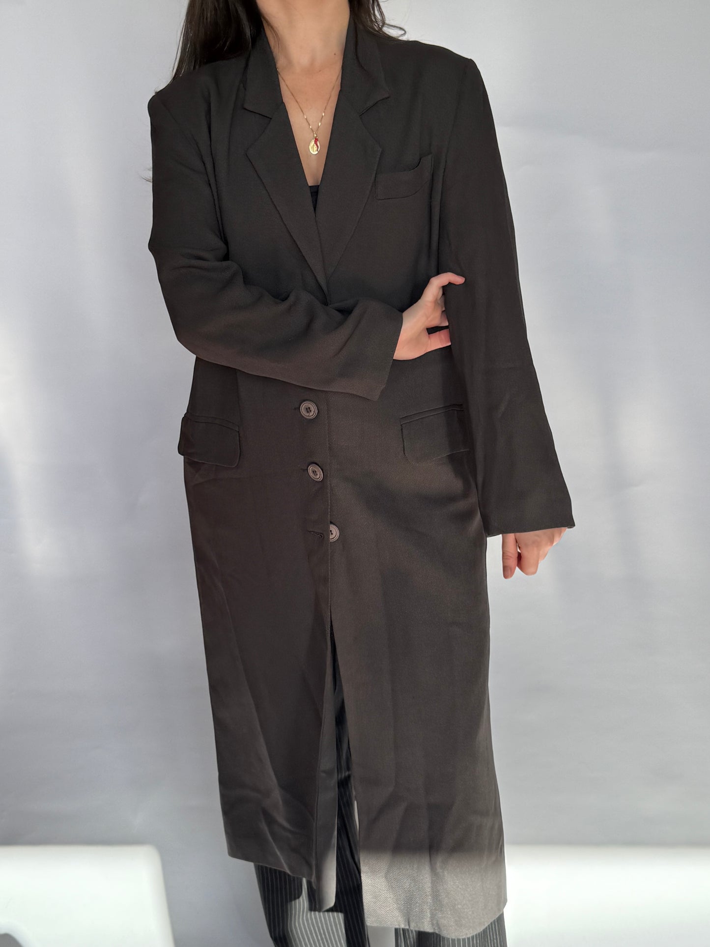 Vintage Khaki Duster - 10