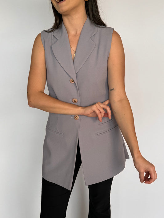 Vintage Lilac Vest - 10