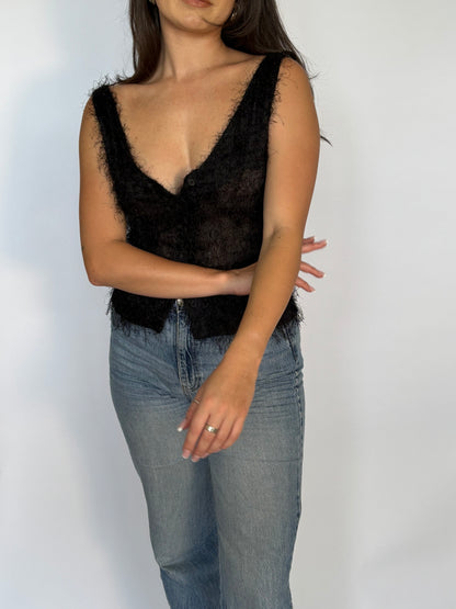 90's Sparkly Echelle Tank - 6