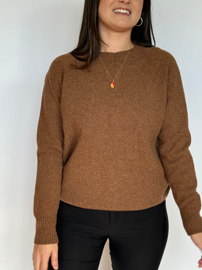 Brown Merino Wool Knit | 12