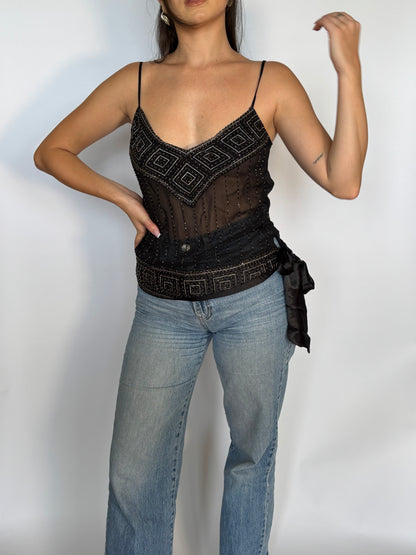 Beaded Y2K Tank - 8-10