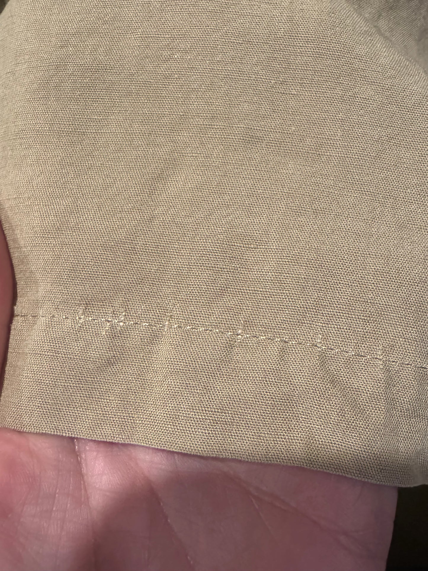 Vintage Linen Blend Top - 10