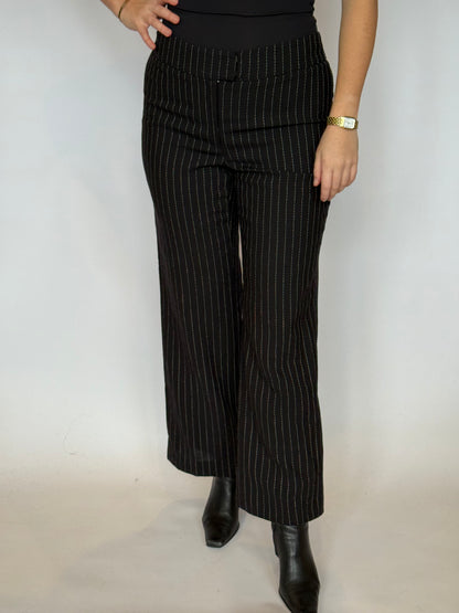 AC Pinstripe Wool Pants - 10