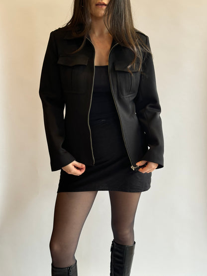Black Utility Jacket | 8