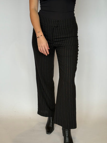 AC Pinstripe Wool Pants - 10