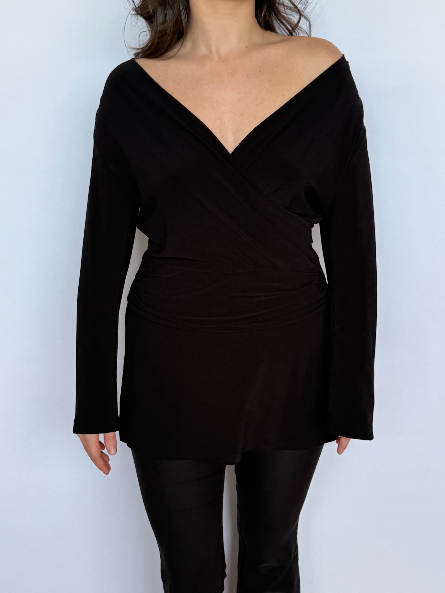 Y2K Long Sleeve Dress Over Top 8-10