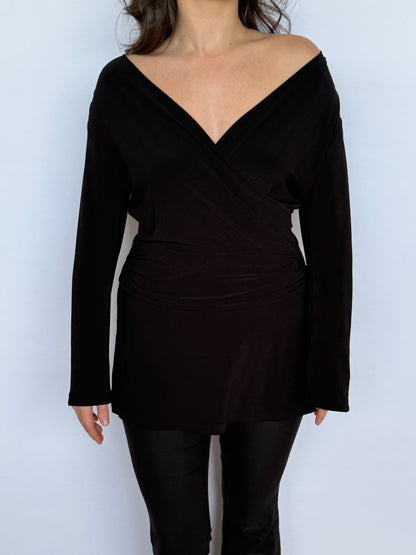 Y2K Long Sleeve Dress Over Top 8-10