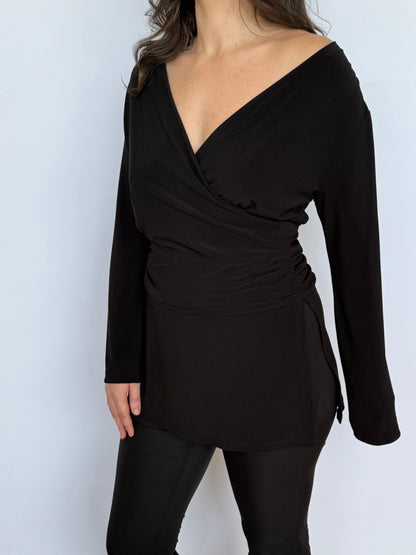 Y2K Long Sleeve Dress Over Top 8-10