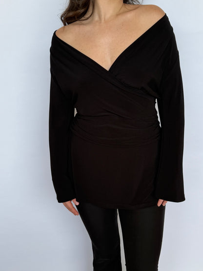 Y2K Long Sleeve Dress Over Top 8-10