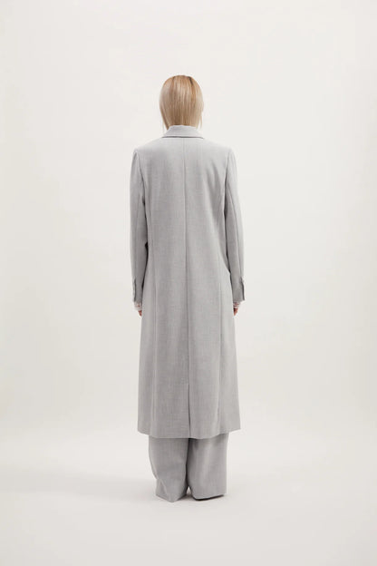 Remain Grey Overcoat - 6-8